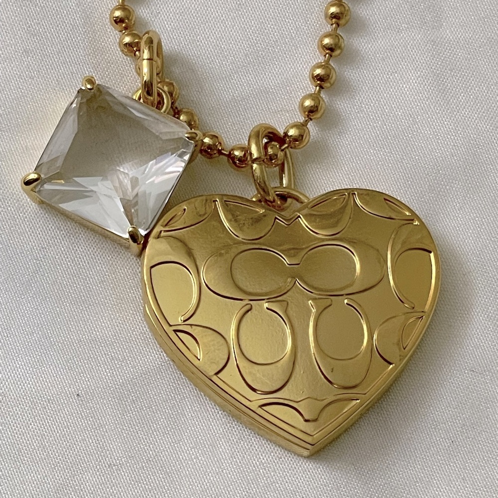 Coach Locket Necklace